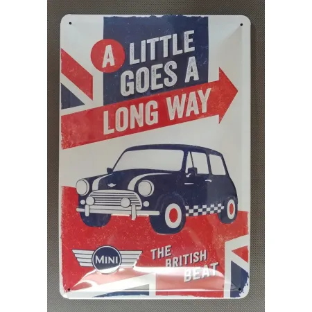 Tablica plakat MINI COOPER blaszany metal prezent
