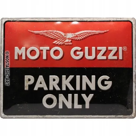 Plakat 30x40 Moto Guzzi Parking 23261
