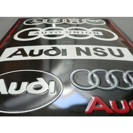 Plakat 30x40 Audi Logo Evolution 23306