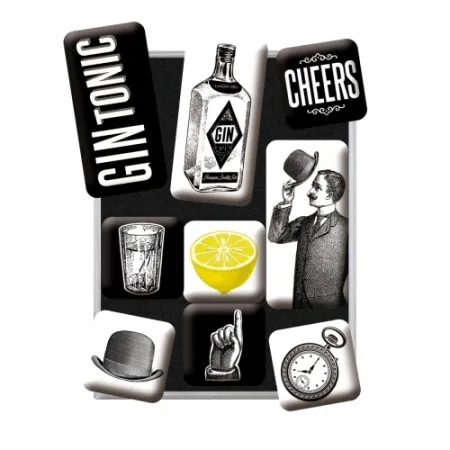 Magnesy (9szt) Gin Tonic 83105