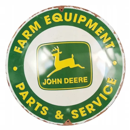 Plakat okrągły 35cm John Deere 25104