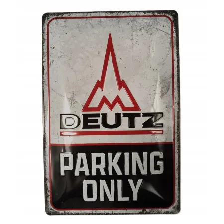 Plakat 20x30 Deutz - Parking Only 22404