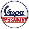 Plakat okrągły 35cm Vespa Logo 25110