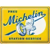 Plakat metalowy 30x40 cm Michelin Pneu Station Service 23381