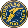 Plakat metalowy okrągły 35 cm Goodyear Tire Sales 25119