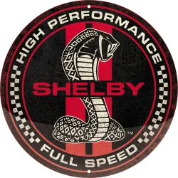Plakat okrągły 35cm SHELBY Full Speed 25120