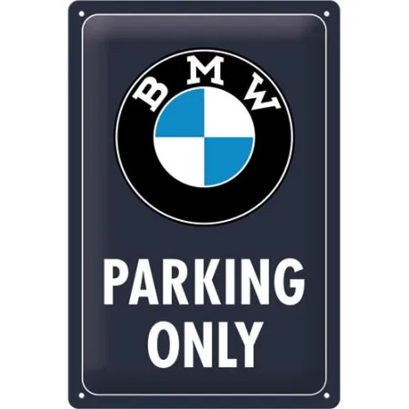 Plakat metalowy 20x30 cm BMW Parking Only 22444