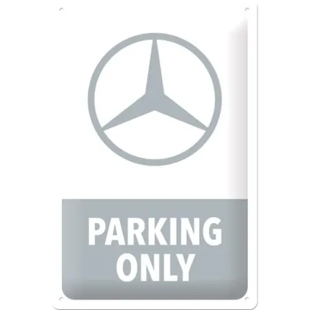 Plakat metalowy 20x30 cm Mercedes-Benz Parking Only 22448