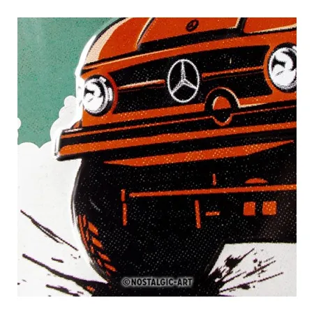Plakat 30x40 Mercedes Unimog Vinta 23338