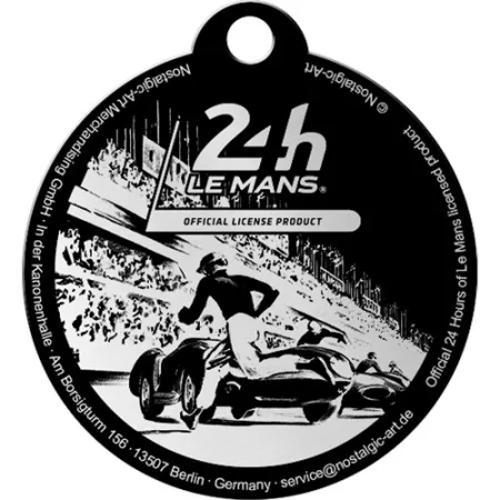 Brelok do kluczy 24H LE MANS - Racing Poster Blue 48051